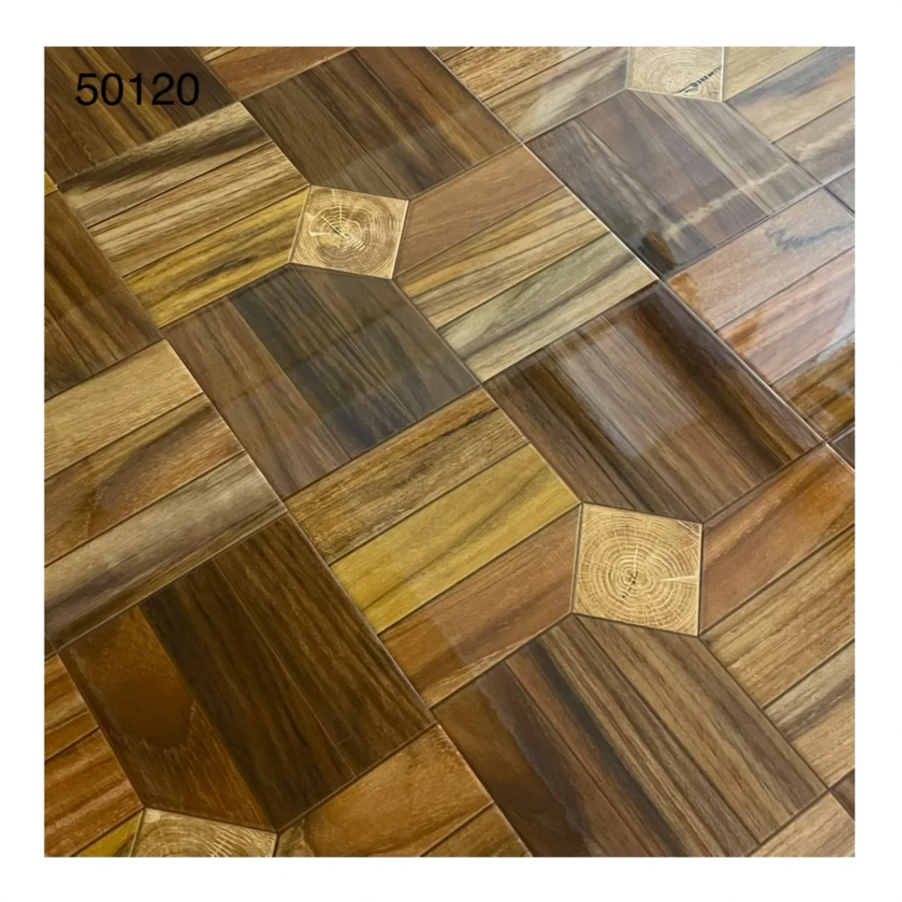 OEM/ODM Easy Installation Eco-Friendly MDF Non-slip Waterproof Laminate Flooring Bathroom