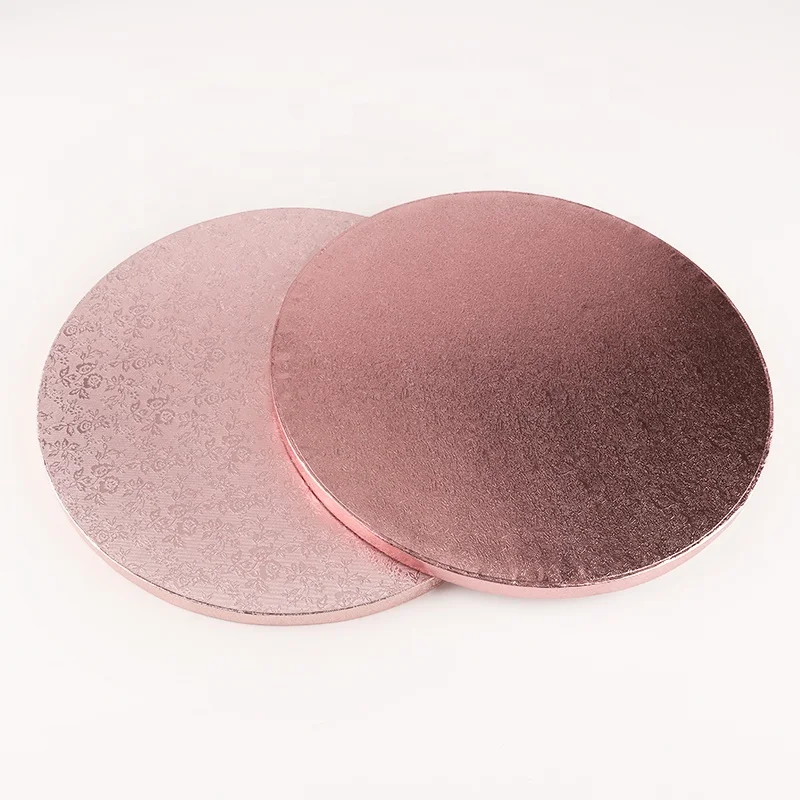 Factory Hot Sale Round Cake Base Drum Board With Different Colors And Size