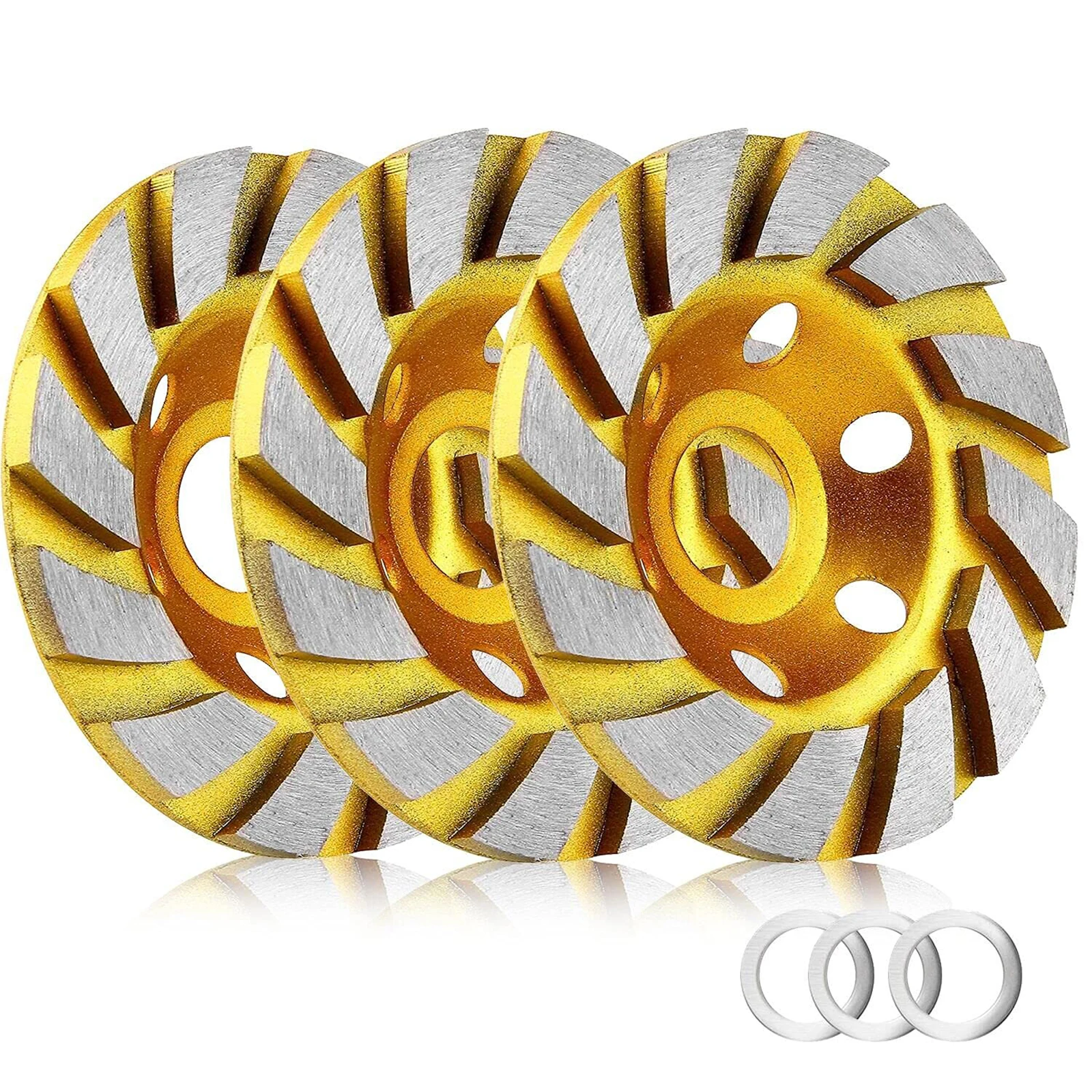 OEM/ODM 4 Inch Angle Grinder Turbo Diamond Cup Grinding Wheel For Concrete Marble Stone Ceramic Tile Granite Shear/Brick Wall