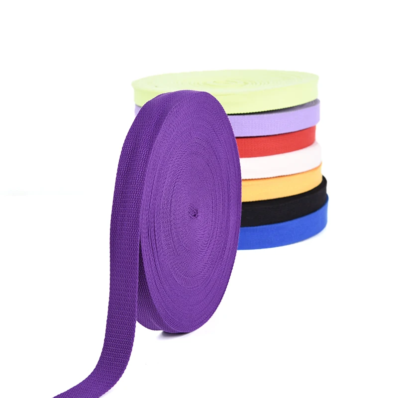 1 Inch 2 Inch 3 Inch Cotton Inch Custom Logo Webbing Straps Recycled For Bags Purse With high quality wholesale