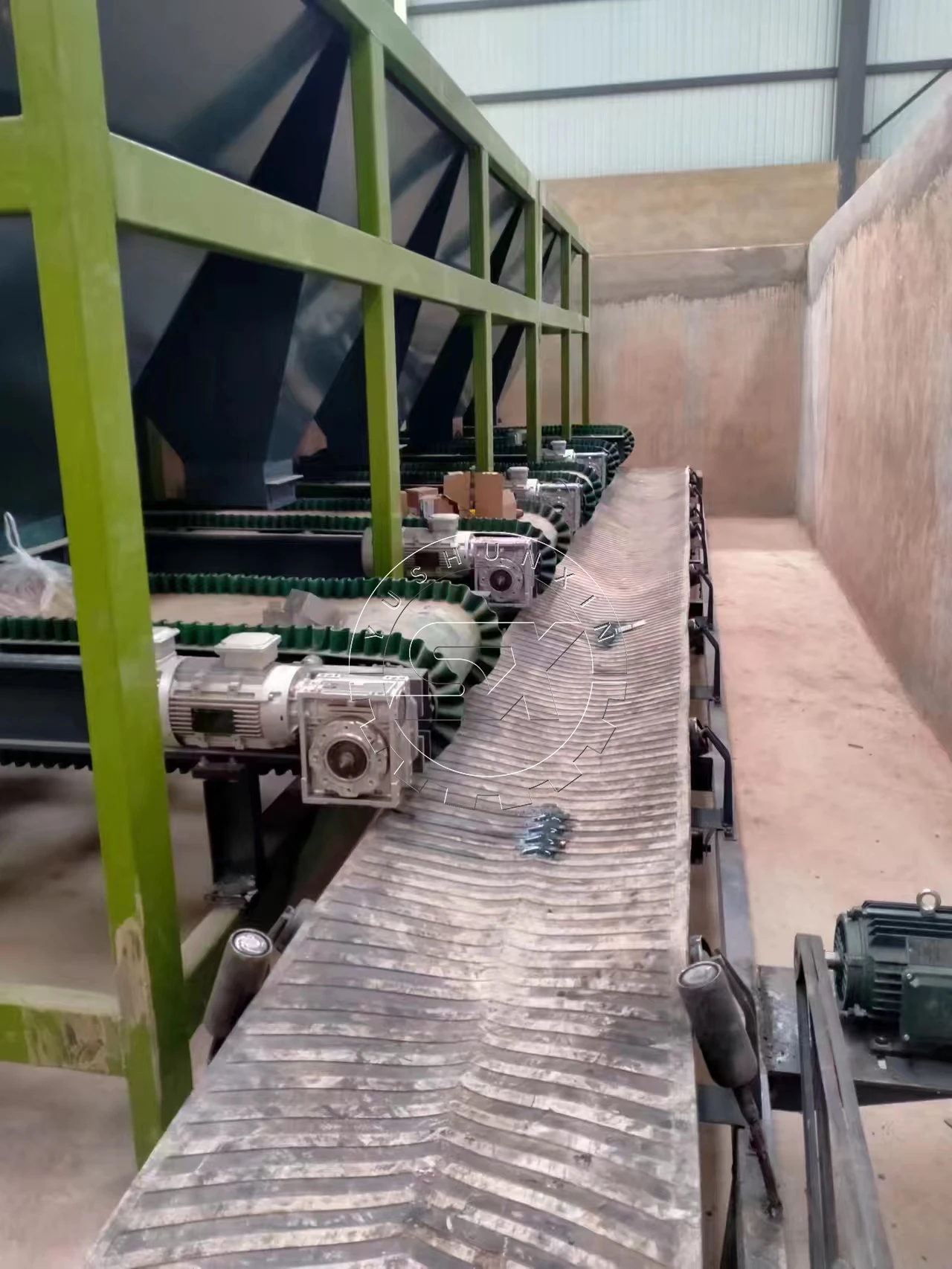 10 ton per hour organic fertilizer production line granule organic fertilizer production line