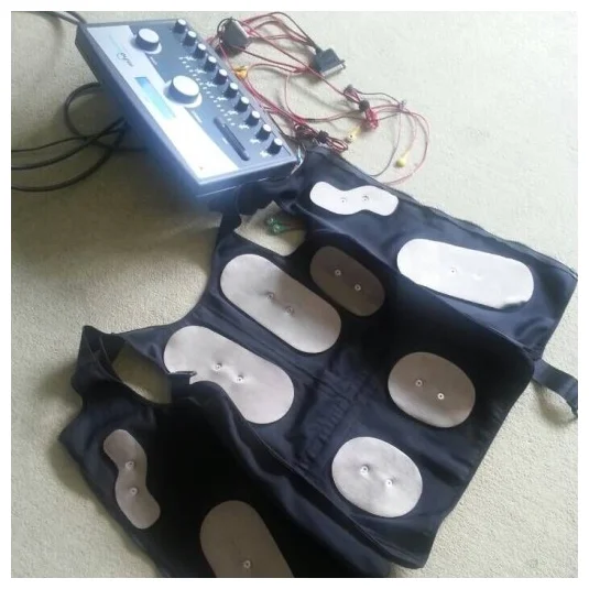 Electrode Fat Burn Electric Muscle Stimulator Equipment Garment Miha Machine