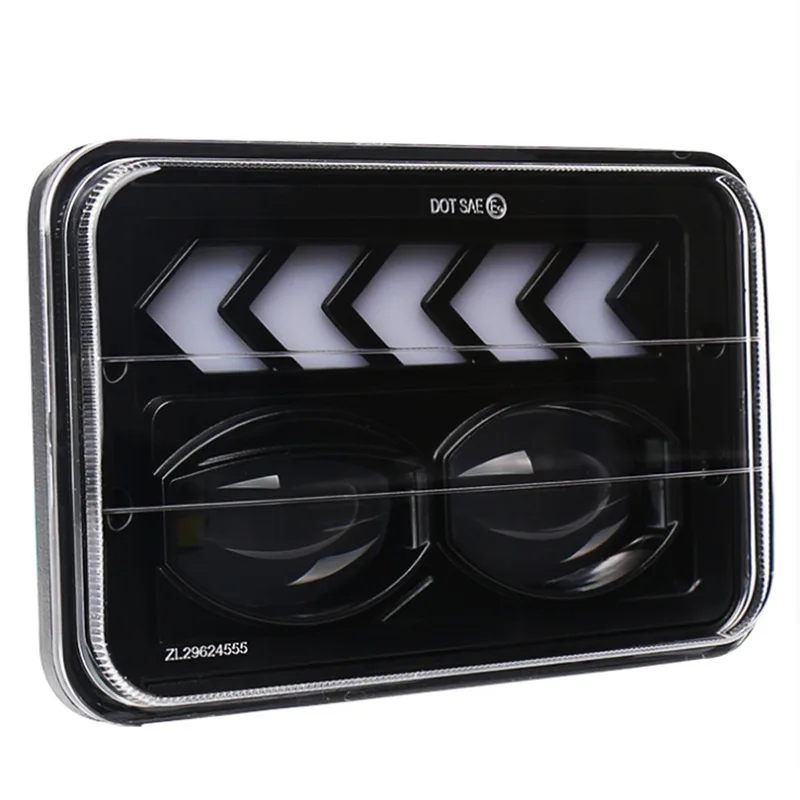 Комбинированная светодиодная фара рабочего освещения для грузовиков, автомобилей, тракторов, внедорожников, полноприводных автомобилей, лодок 4x4, 4 дюйма, 7 дюймов, 72 Вт