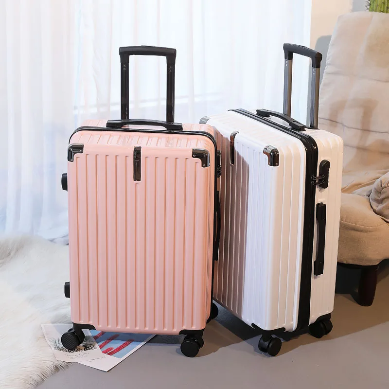 Hot sale simple design travel ABS bayer carry-on trolley carry-on suitcases travelling bags luggage sets