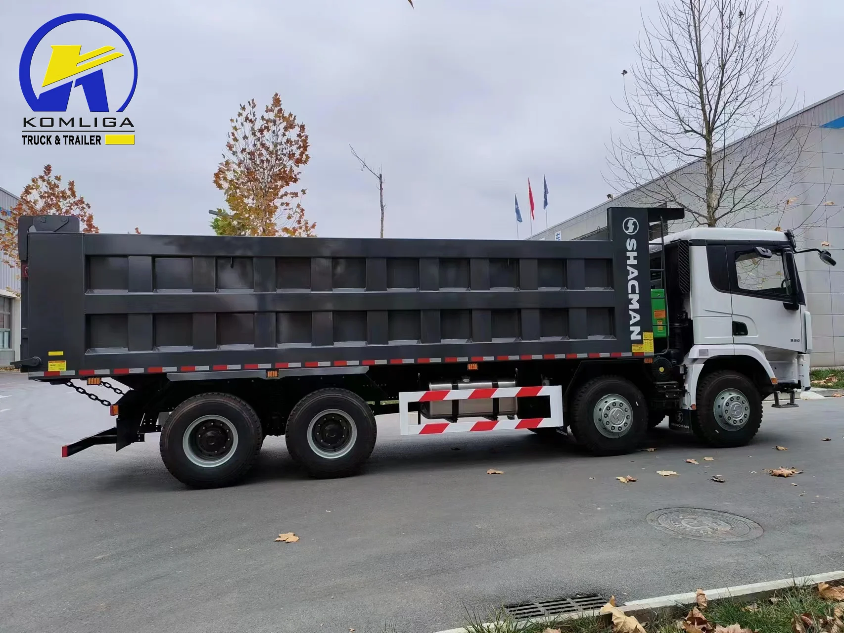 Shacman New 8x4 12Wheels dump truck 380hp Shakman used tipper truck 40 50Tons heavy mining construction transport truck