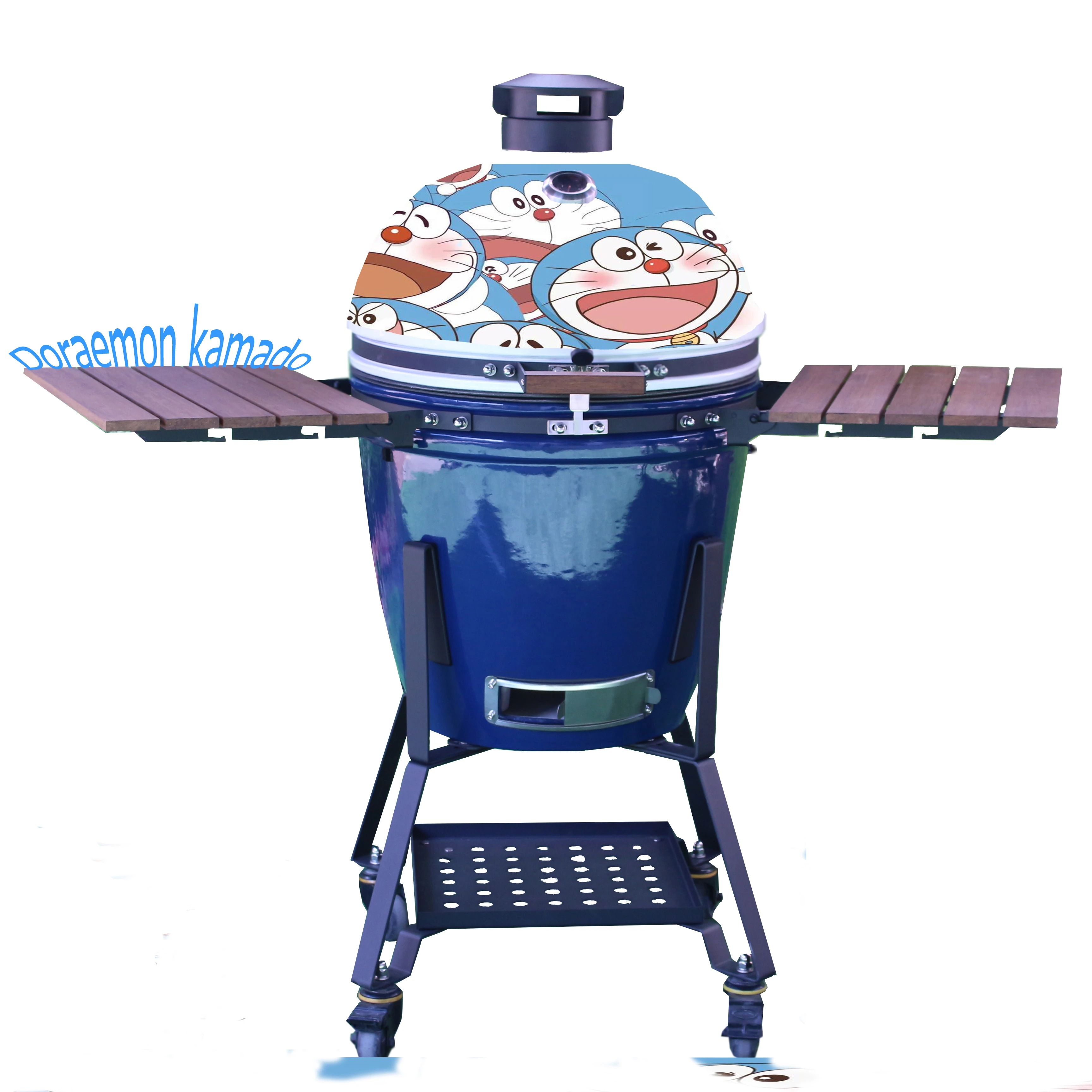 Уличный садовый кортеновый стальной огнеупорный сверхпрочный гриль Kamado yixing 22-27