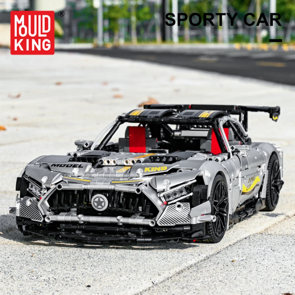 Формовка King 13126 AMGGT быстрая Серебряная модель набор строительных блоков