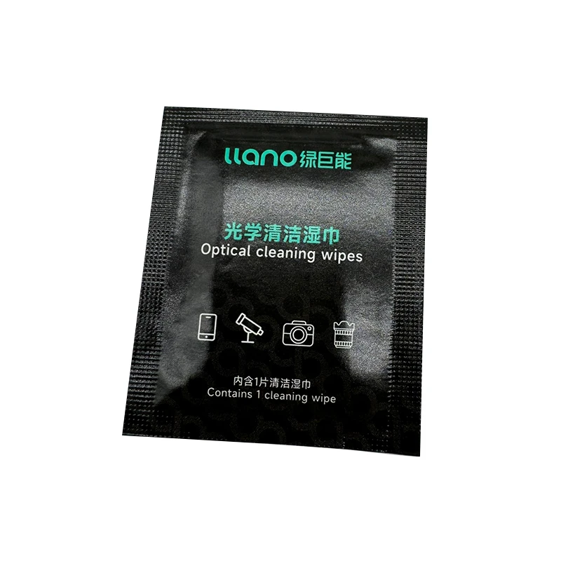 Quality Assurance Safety Standards Eco-Friendly Disposable Custom Lens Clean Wet Wipes