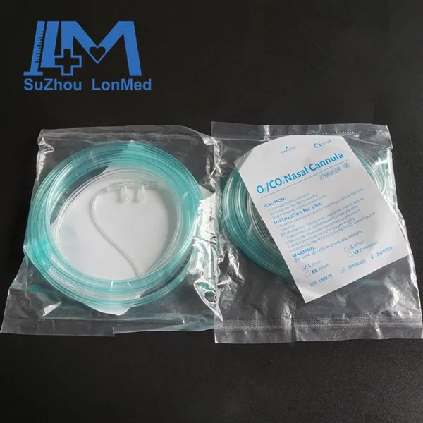 Горячие товары, медицинский уход O2/CO2 носовые канюли для мониторинга PETCO2