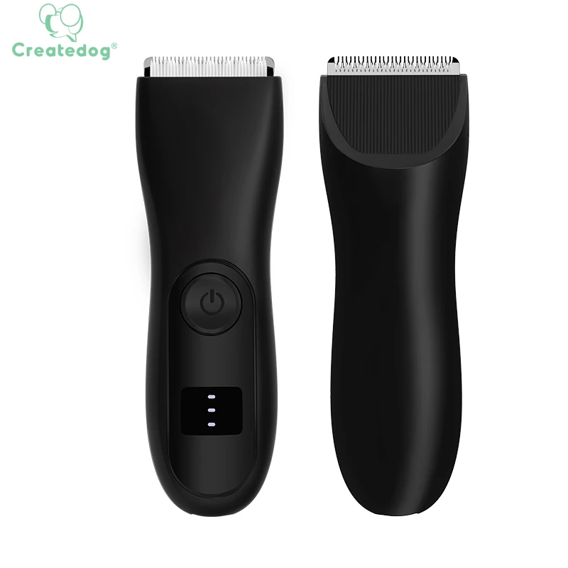 Body Trimmer for Men Electric Groin Hair Trimmer Pubic Hair Trimmer for Men Ultimate Male Hygiene Razor with LED Display