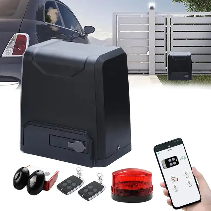 1000KG LOADING WEIGHT SMART WIFI CONTROL AUTOMATIC 1000KG AC MOTOR 400W MOTOR POWER SLIDING GATE OPENER SL1000AC