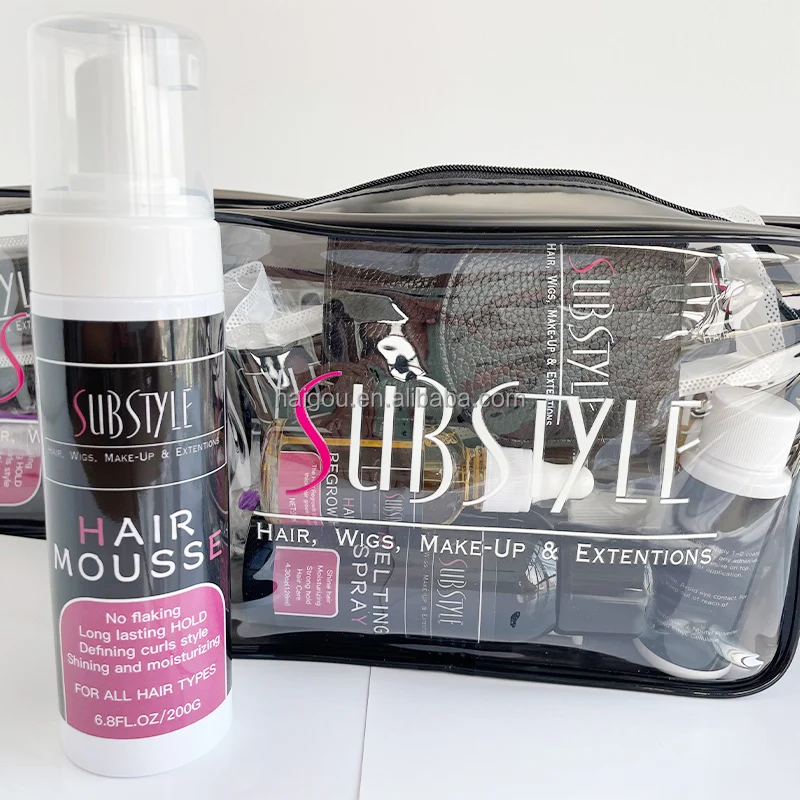 Wholesale Lace Melting Spray Wig Adhesive Lace Glue Waterproof Strong Hold Lace Wig Glue Sets