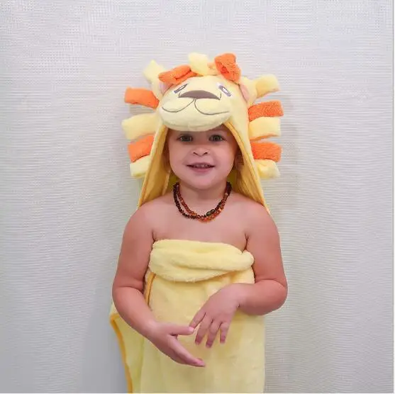 
Cute Girl bear hooded towel beach towels for toddlers bamboo organic baby 