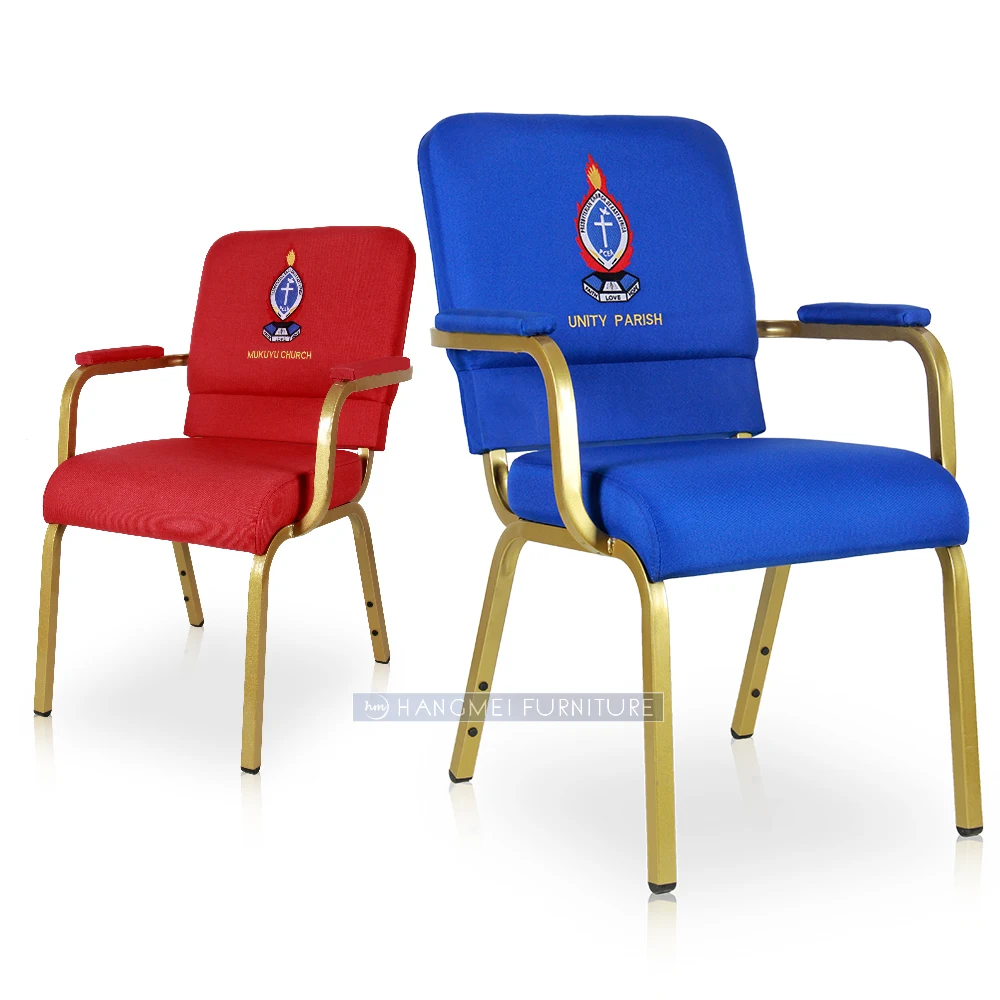 Export high quality metal church chairs, auditorium cinema chairs