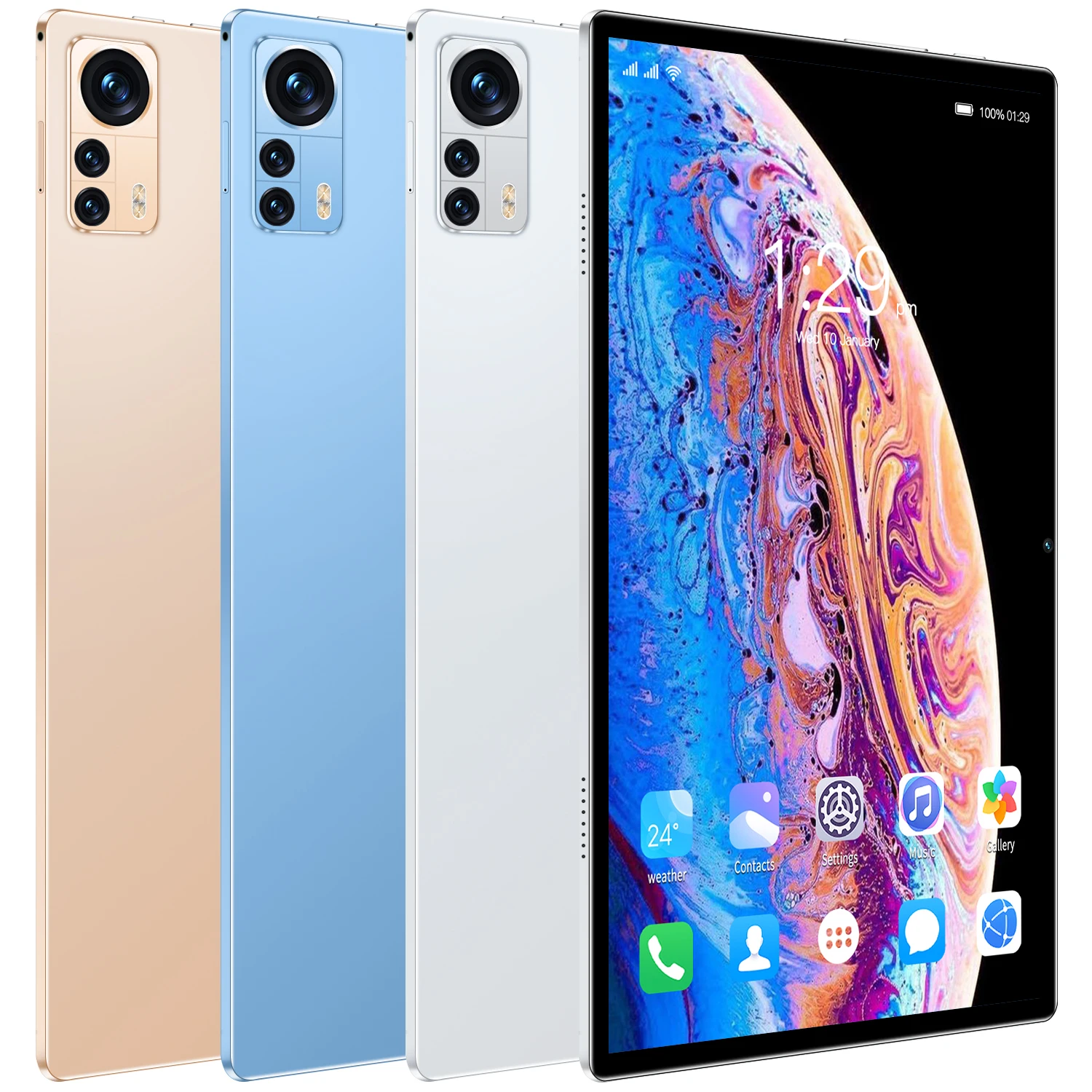 Tablet PC High Speed Android 10 Inch Dual Sim Cards 5G Wifi Calling