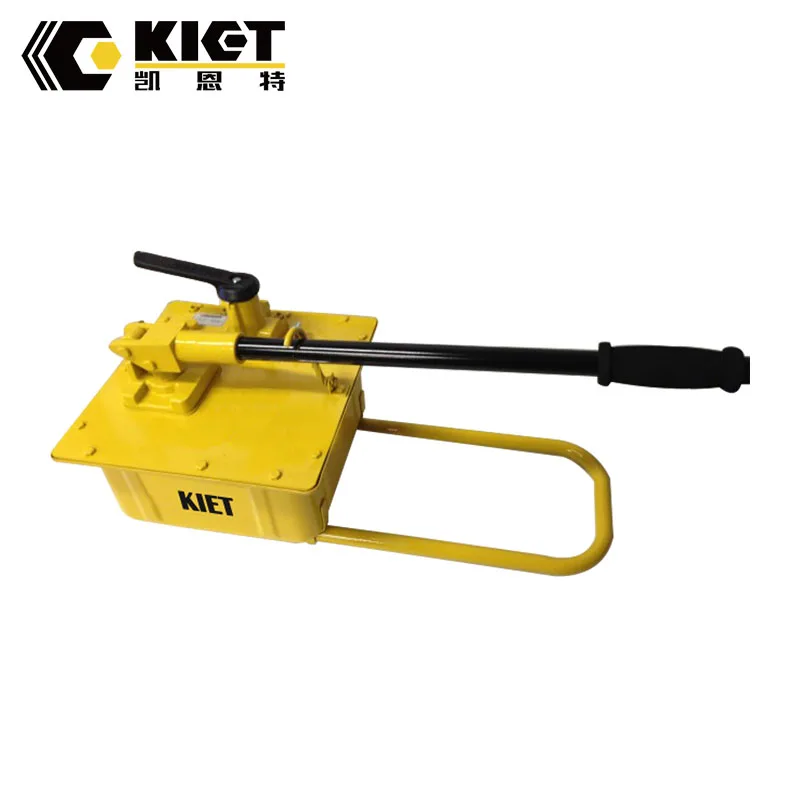 Portability High Pressure Pcp Manual Operated Double Acting Hydraulic Hand Pump