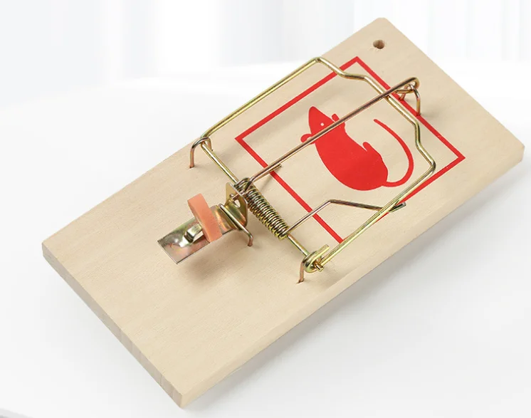 Factory Direct Wholesale Reusable Wood Mousetraps, Wooden Mousetrap