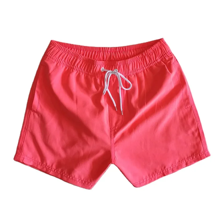 Custom Mens Summer Drawstring Swimming Surfing Beach Wear Pants Surf Swim Trunks Board Shorts