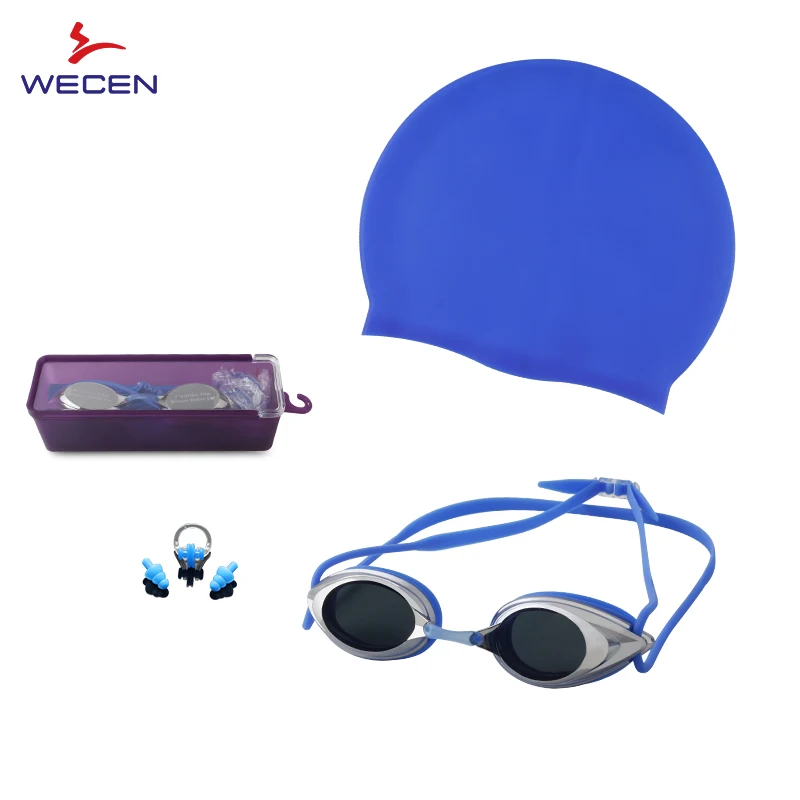 New Design Anti Fog Custom Water Proof UV Protect Adults Swimming Goggles