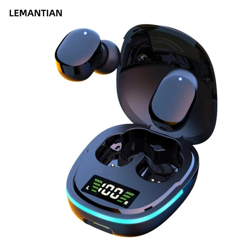 G9S наушники TWS BT V5.1 беспроводные Игровые наушники С Подавлением Шума подходит затычки для ушей c зарядным устройством для Xiaomi iphone