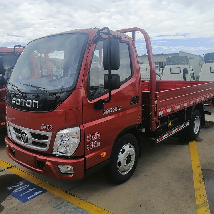 High Quality Foton OLLIN TX 4.5ton Single Cab Diesel Engine Light Cargo Trucks Manual Transmission