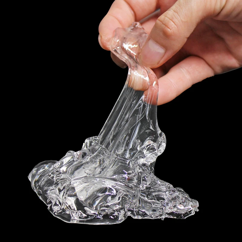 China Manufacturer Diy  Kids Slime Crystal Glass Slime Putty