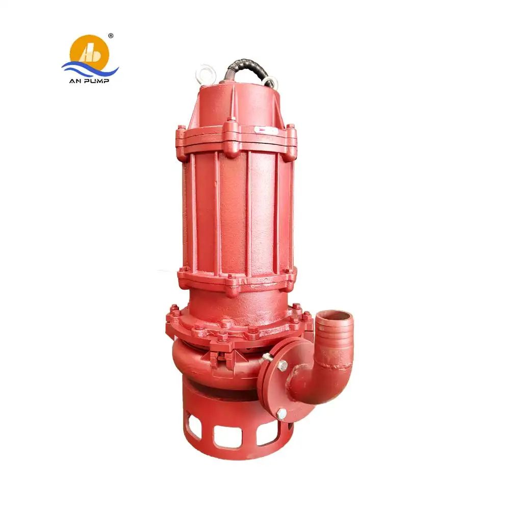Submersible gravel dredging slurry vertical sand mud pump