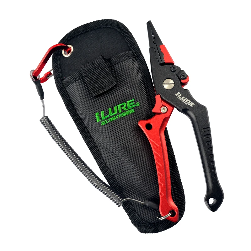 Whwolesale Fishing Pliers 15cm 95g Aluminum Alloy Fishing Tackle Hook Recover Cutter Line Split Ring Fishing Tool