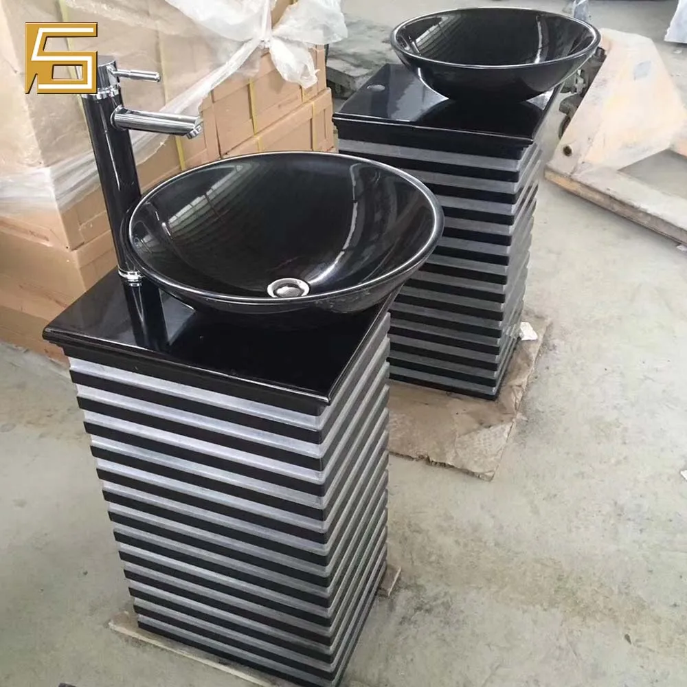 Marble Pattern Sink 2022 Latest Design white marble standing basin sink artistic design