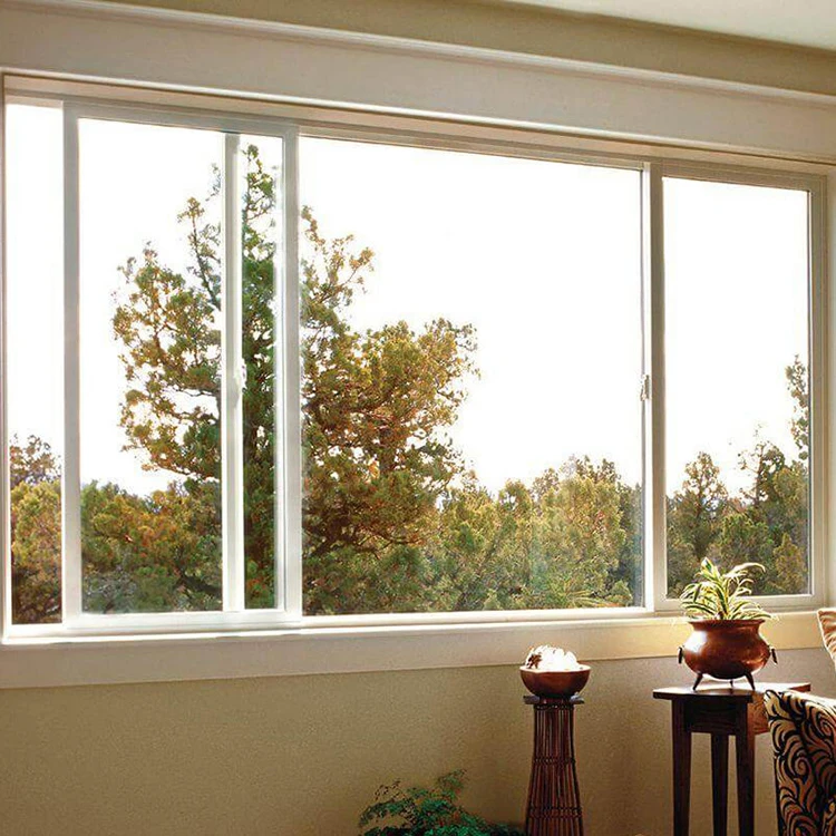 Порошковое покрытие из алюминия AS2208 с тепловым сломанным стеклом, белое скользящее окно