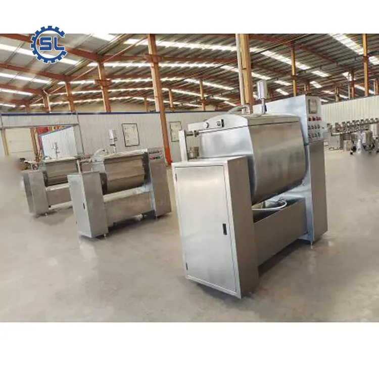 Large Multi-Functional Vacuum Dough Mixer Steamed Bread Kneading Machine