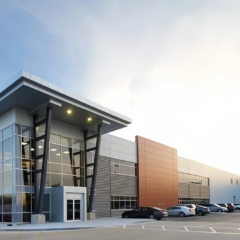 ACM Aluminum Metal Cladding Flexural Strength 100Mpa Impact Resistance 2.0J Fireproof ACP