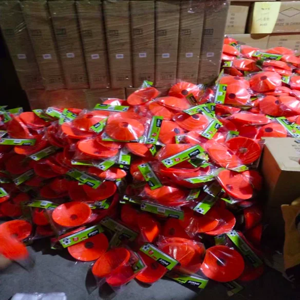 SP Wholesale Disc Cones Soccer Cones for Training Kids Set of 50 Disc Agility Cones with Carry Bag and Holder