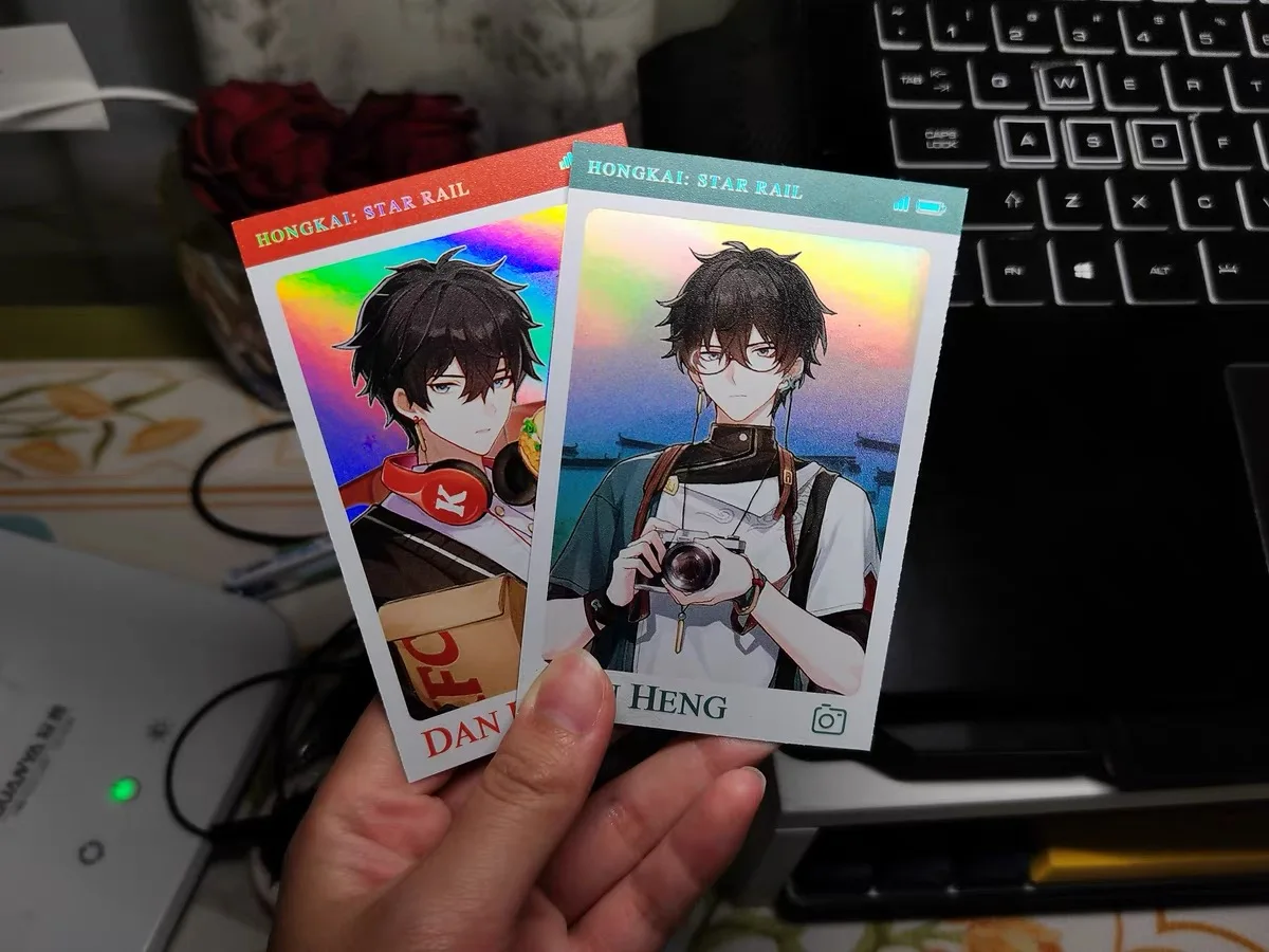 Wholesale Popular Double sided Color holographic photocards