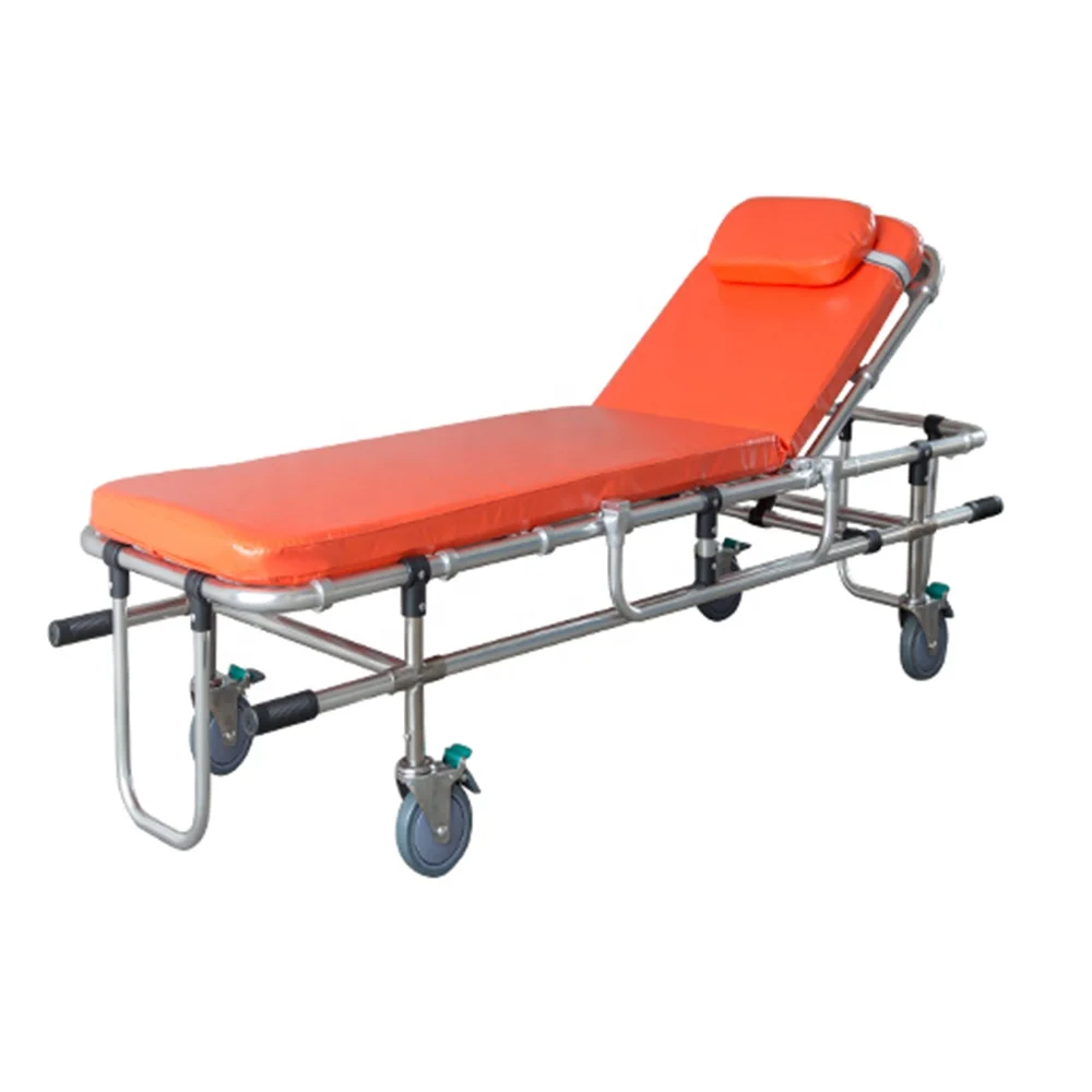 Aluminum Alloy Medical Stretcher Ambulance Used For Carrying Patient