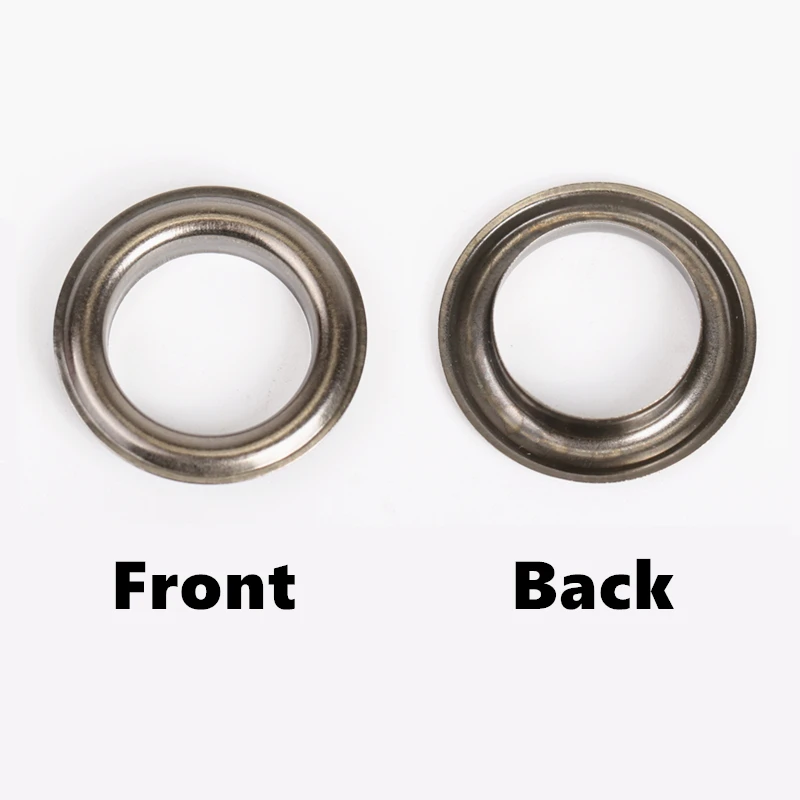 3-20mm Copper Eyelet Rivet Gun Black Air Eyelets Custom Sizes Grommets for Pants,Jacket,Tents,Curtains,DIY