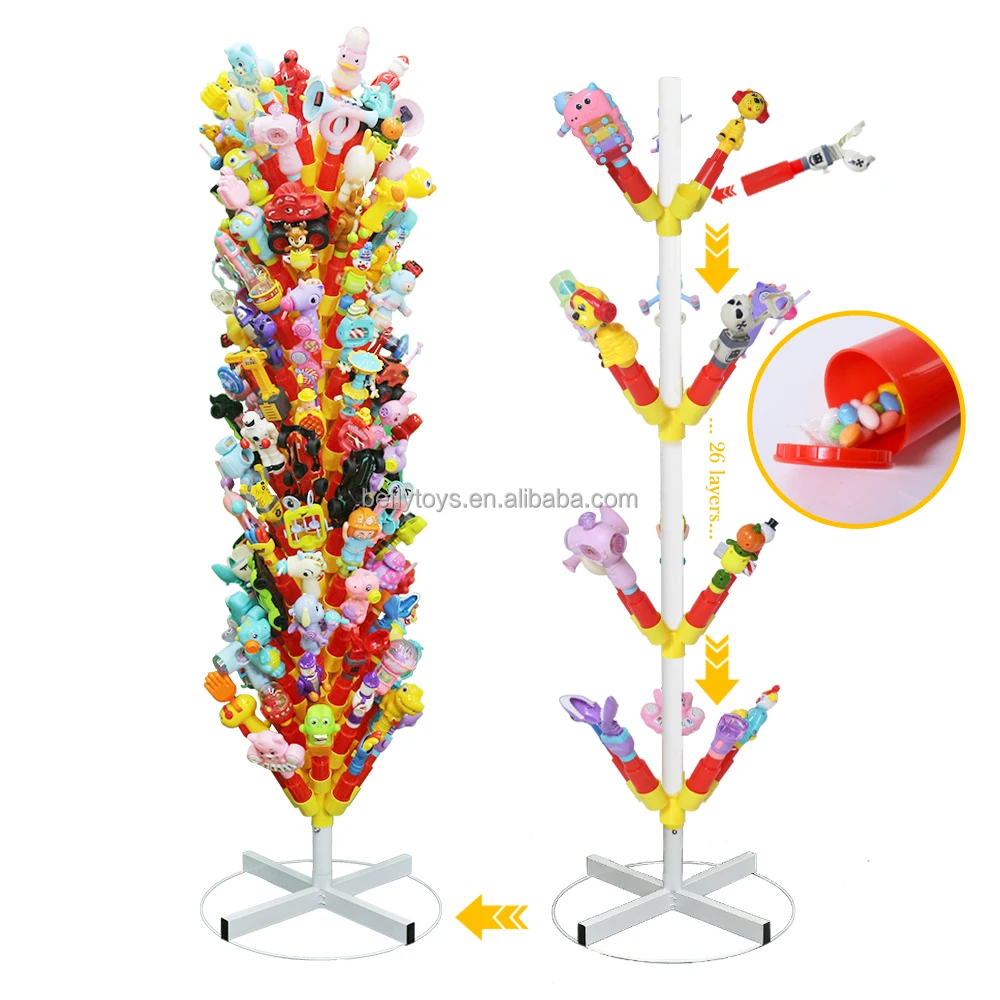 Colorful plastic Hand clap monkey monkey toy with candy