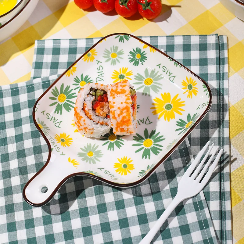 
AL Factory direct wholesale Cheap Restaurant Home Use Lasagna Pan Roasting Baking Dishes Ceramic Nordic Bakeware 