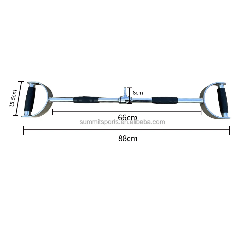 Sports Factory Lat Bar Cable Machine Attachment Fitness Durable Exercise Fitness Accessories For Bodybuilding