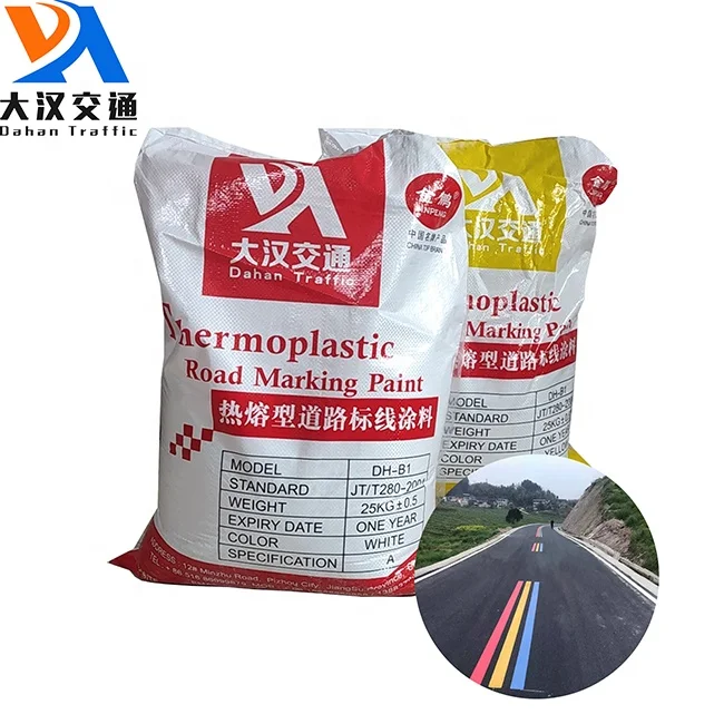 Bs3262 British Standard White High Way Painting Thermoplastic Powder Paint Road Marking Thermoplastic Paint Supplier