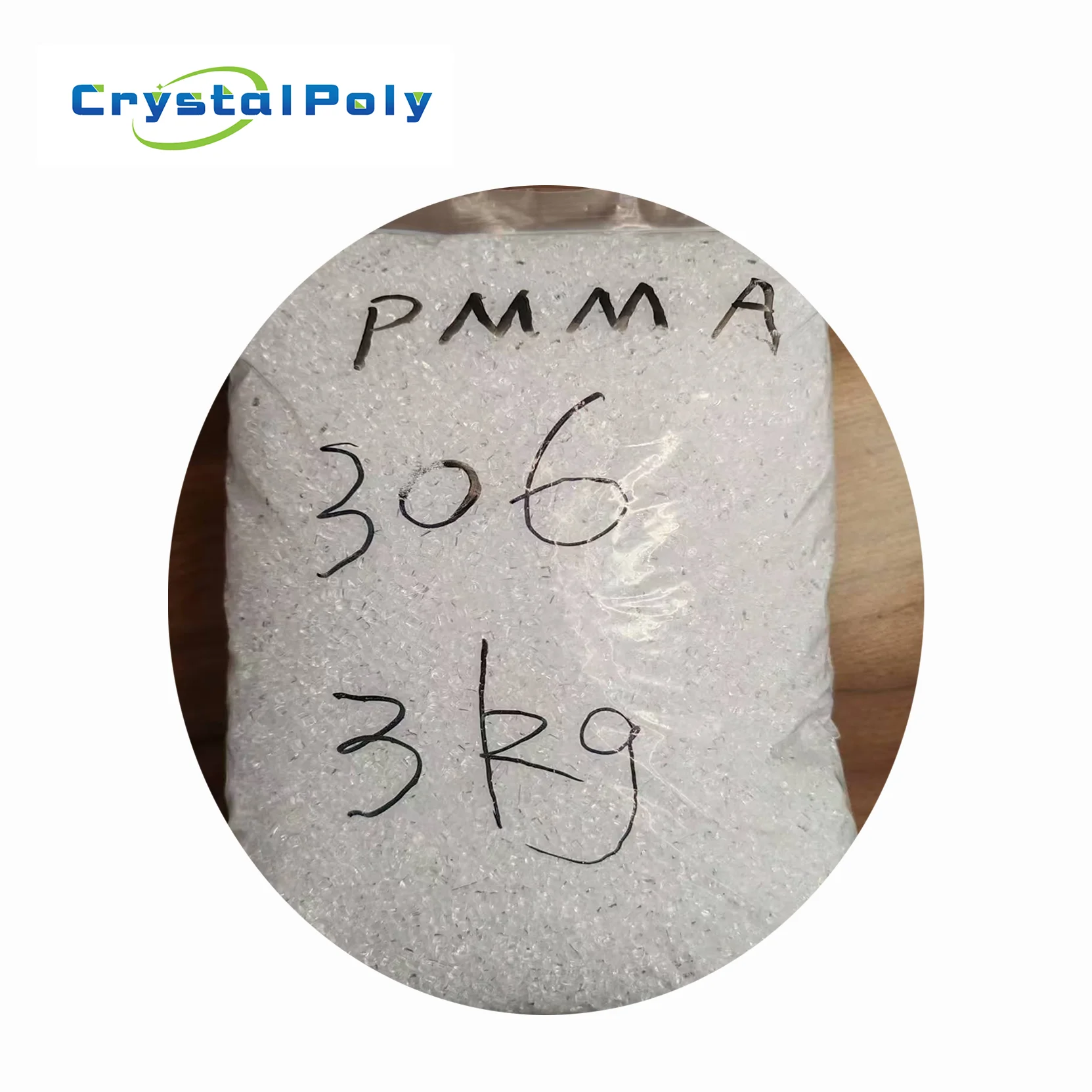 High-Strength Virgin PMMA Resin Tough Acrylic Polymethyl Methacrylate Transparent Crystal Clear Grade for Molding Sheet