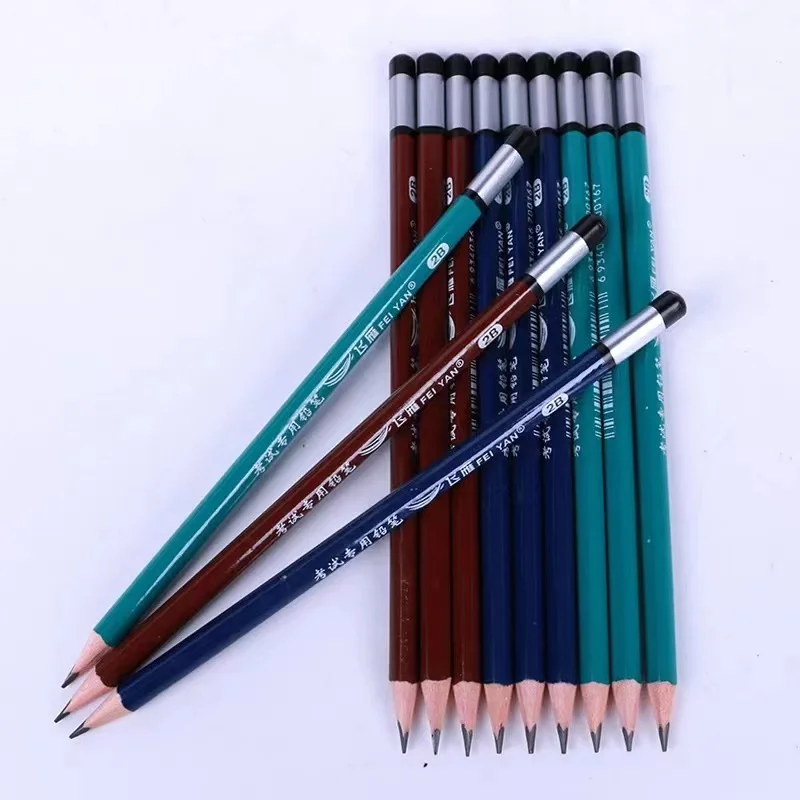 Formal Wood Pencil for exam 2B standard pencil Cheap school pencil set