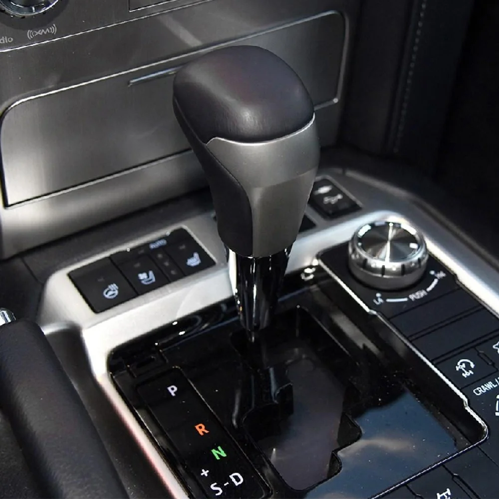 Black Gear Shift Knob for TOYOTA Land Cruiser LC200 FJ200 2016-2021