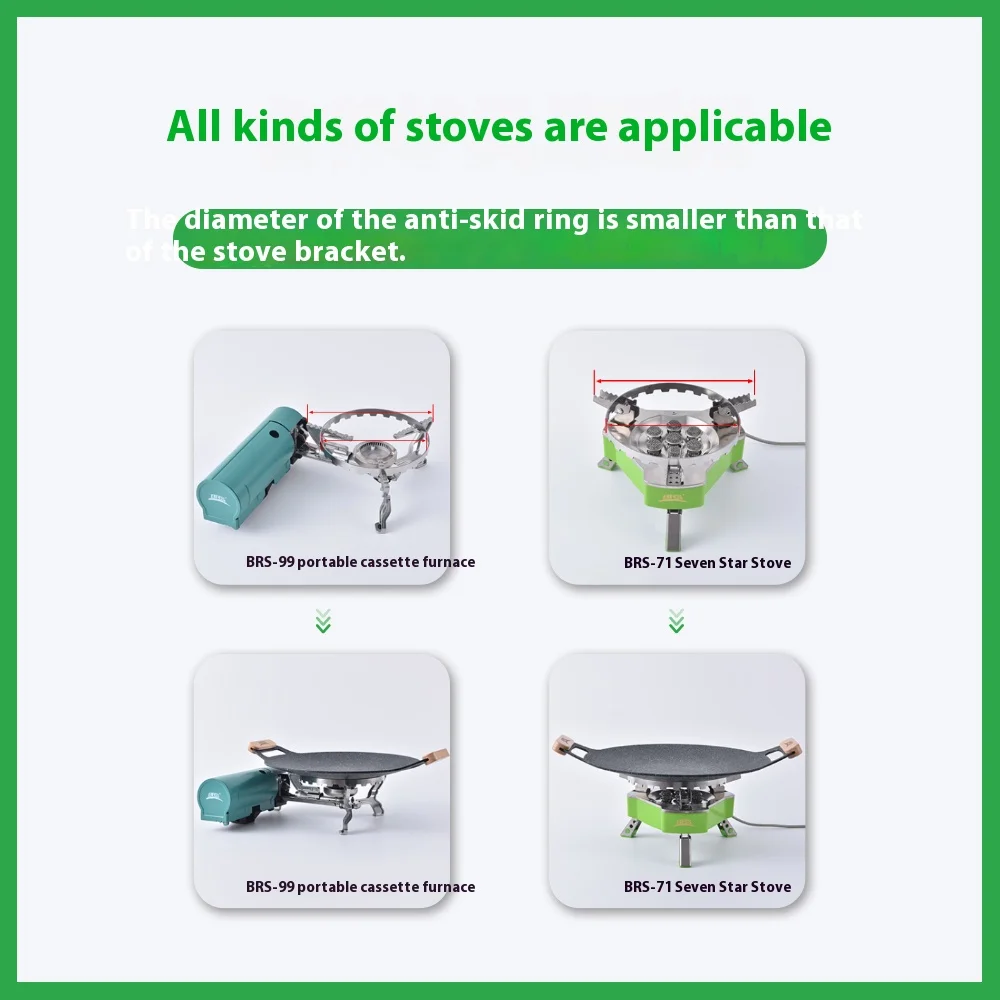 Korea Barbecue Round Frying Pan Grill Camping Outdoor Cookware Non Stick Cast Iron Bbq Grill Pan