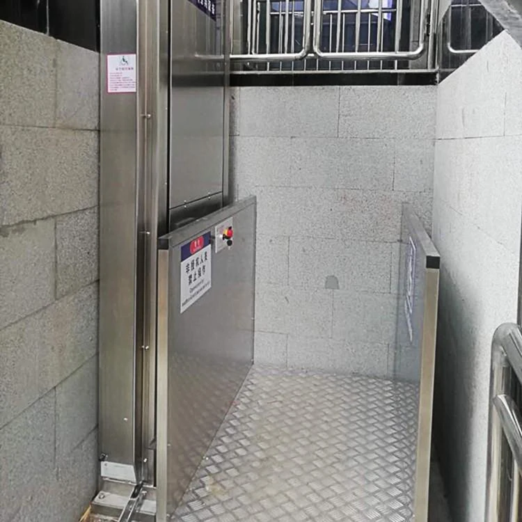 2021 Suitable For Multiple Scenarios Shop Barrier-free Single Elevator