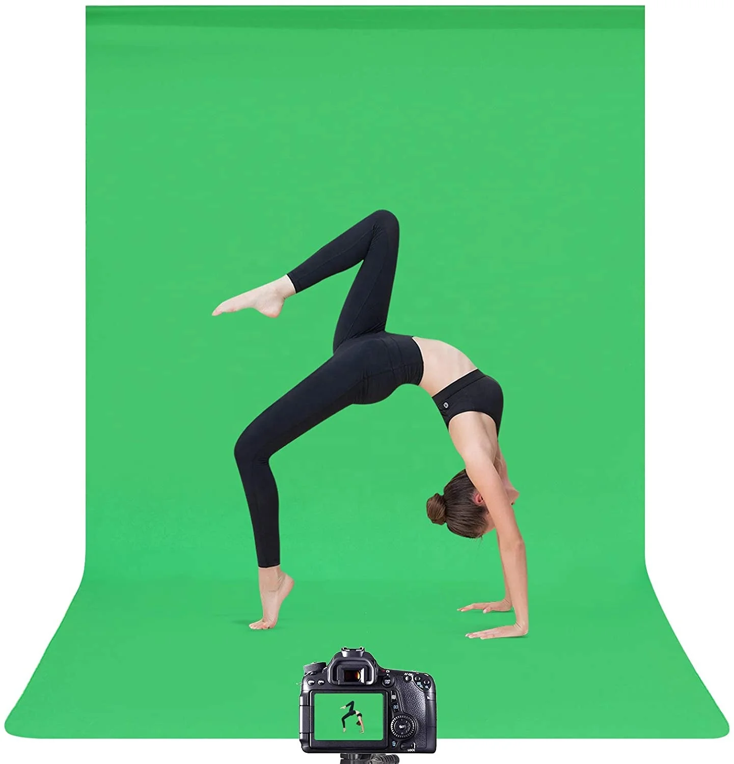 Wholesale Hot Selling Beiyang 6.5*9.8ft Green Screen Collapsible For Photo Backdrop Video Studio