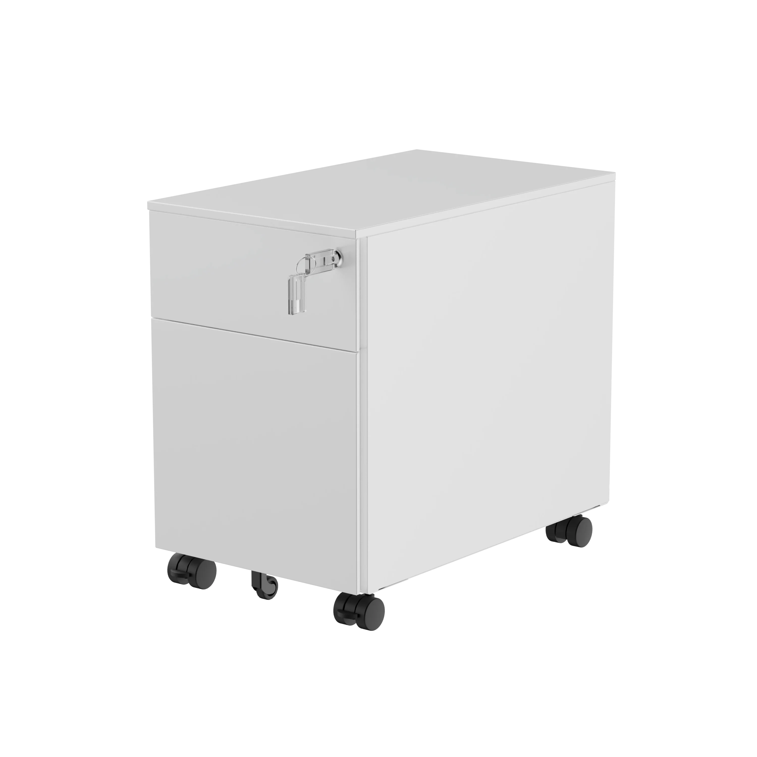 Office furniture equipment 3 drawers mobile pedestal for A4 steel metal Cabinet mobile pedestal cabinet moving storage