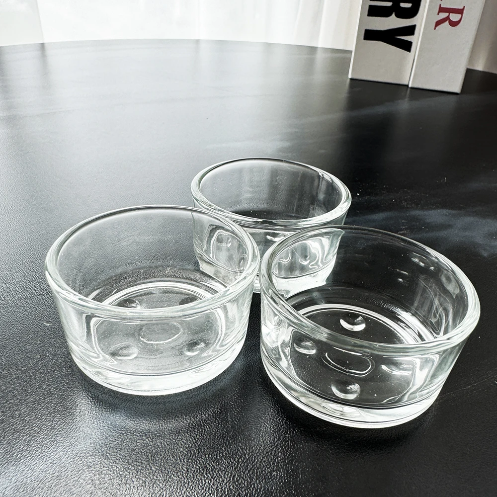 Christmas Decoration Glass Candle/candel Containers Crystal Candle Holder Tea Candle Light Holder