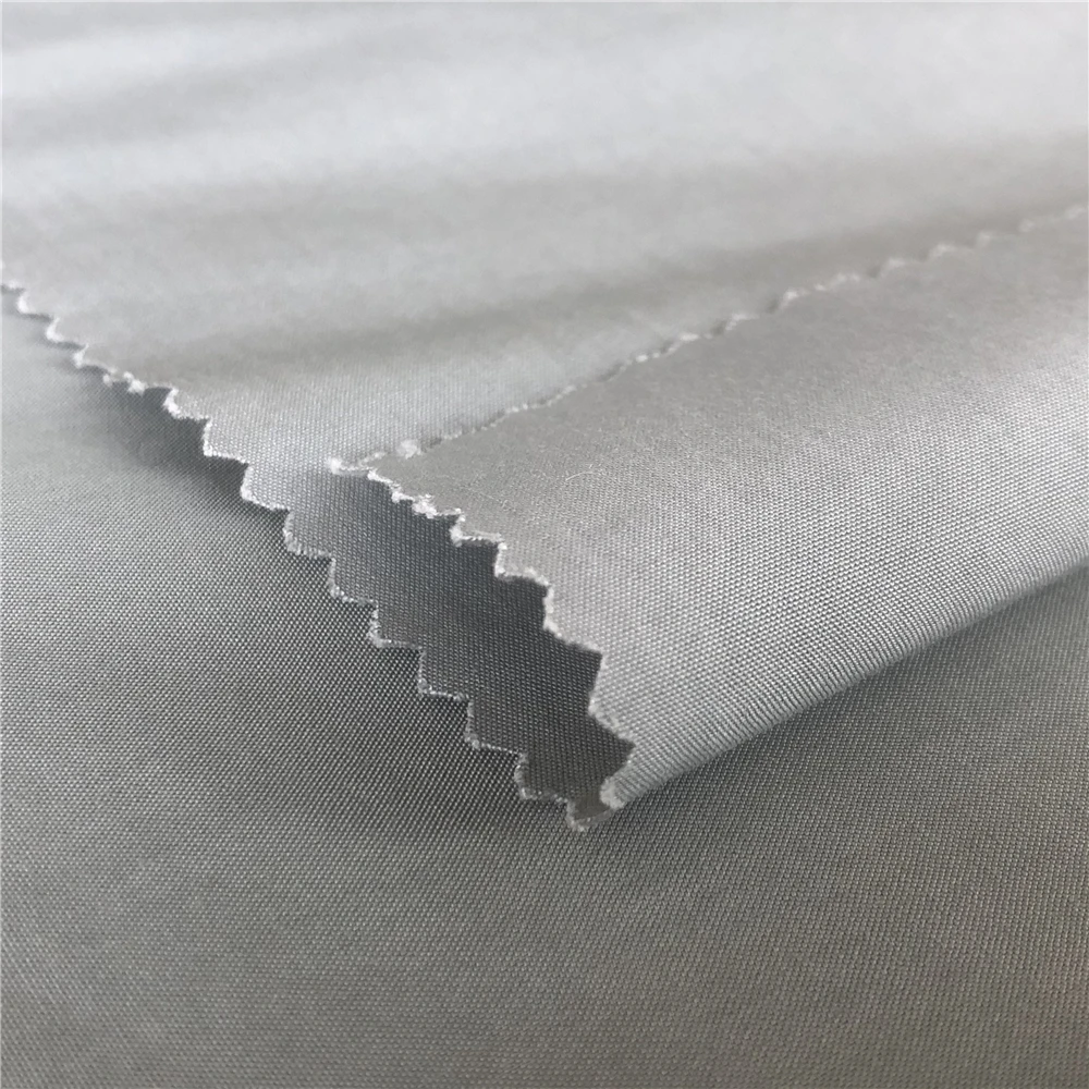 luxury 100% bamboo sateen fabric woven comfortable for bed sheet and home textile