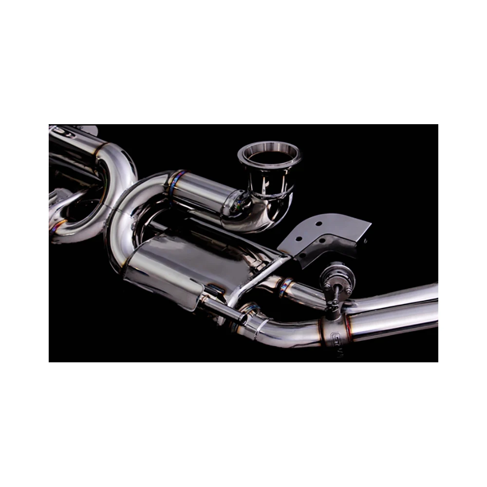 Оптовая продажа, Высококачественная задняя выхлопная система из нержавеющей стали, клапан дистанционного управления, муфлер, наконечник, разрядная труба для Audi R8